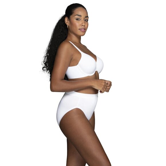 Vanity Fair SZ 42C Women's Underwire Full Coverage T-Shirt Bra White - Picture 2 of 7